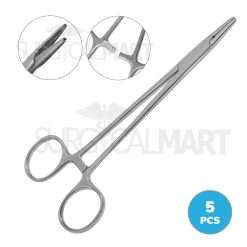 5-crile-wood-needle-holders-set-surgicalmart