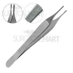 adson-brown-tissue-forceps-7x7-teeth-4-75-surgicalmart