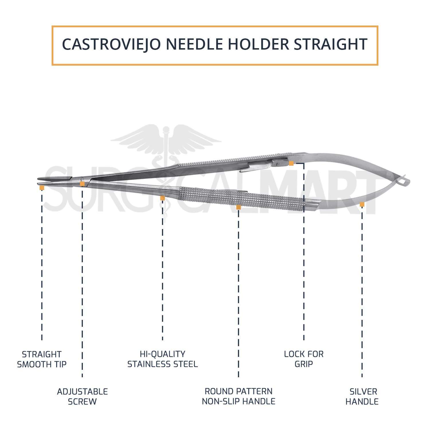 castroviejo-needle-holder-straight-smooth-tips-features-surgicalmart