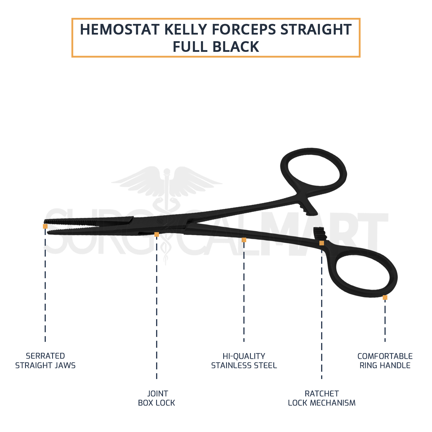 kelly-hemostat-forceps-5-5-str-full-black-features-surgicalmart