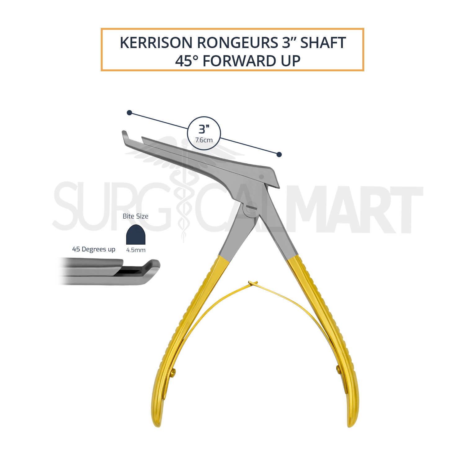 kerrison-rongeurs-3-shaft-45-degree-up-4.5mm-bite-gold-surgicalmart