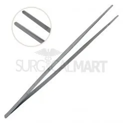 thumb-forceps-long-food-tongs-aquarium-tweezer-24-straight-surgicalmart