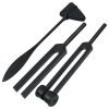 3pcs-full black-tuning-fork-taylor-hammer-set-surgicalmart