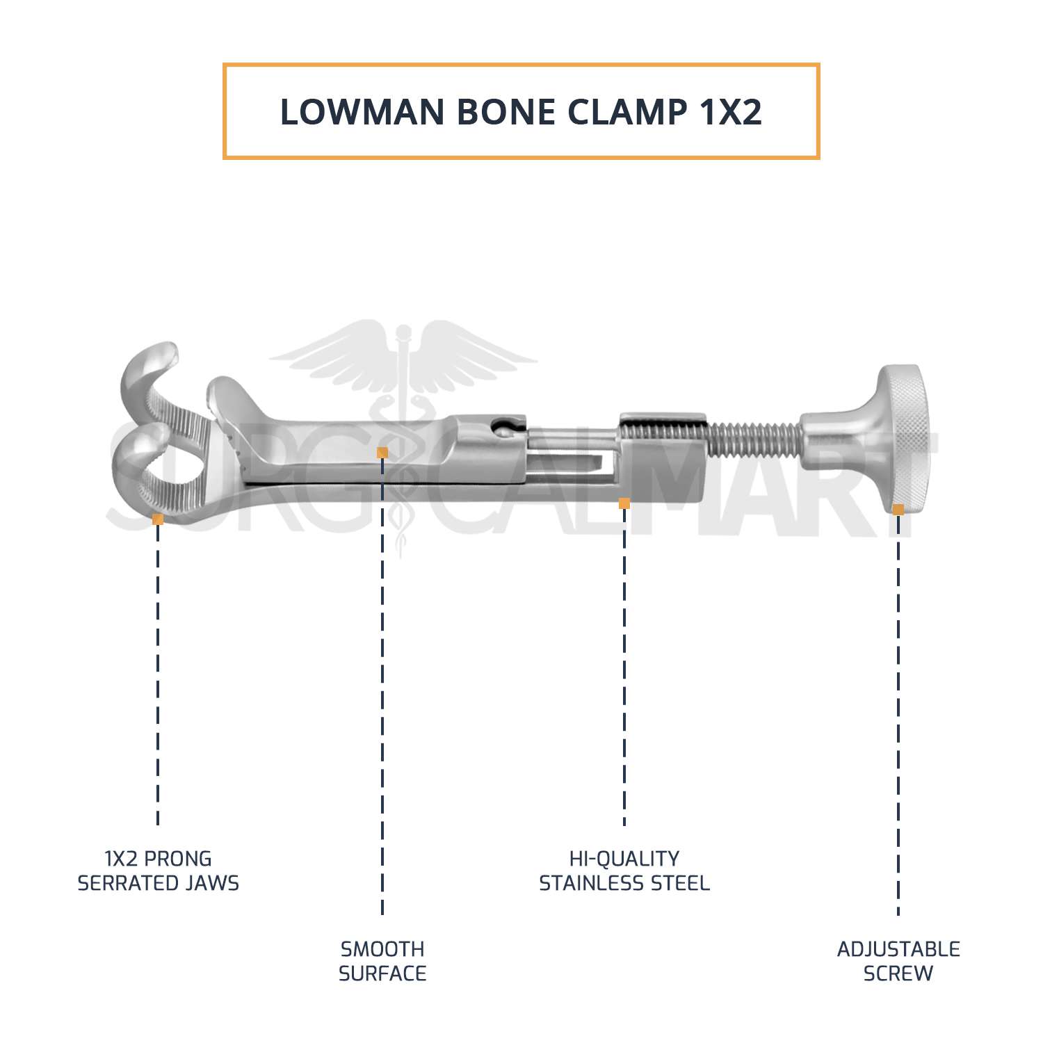 lowman-bone-clamps-1x2-prong-jaws-features-info-surgicalmart