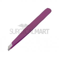 slant-tweezers-pink-surgicalmart