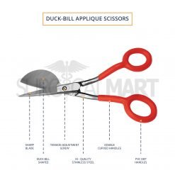 duckbill-scissors-carpet-nipping-shears-db-6-features-surgicalmart