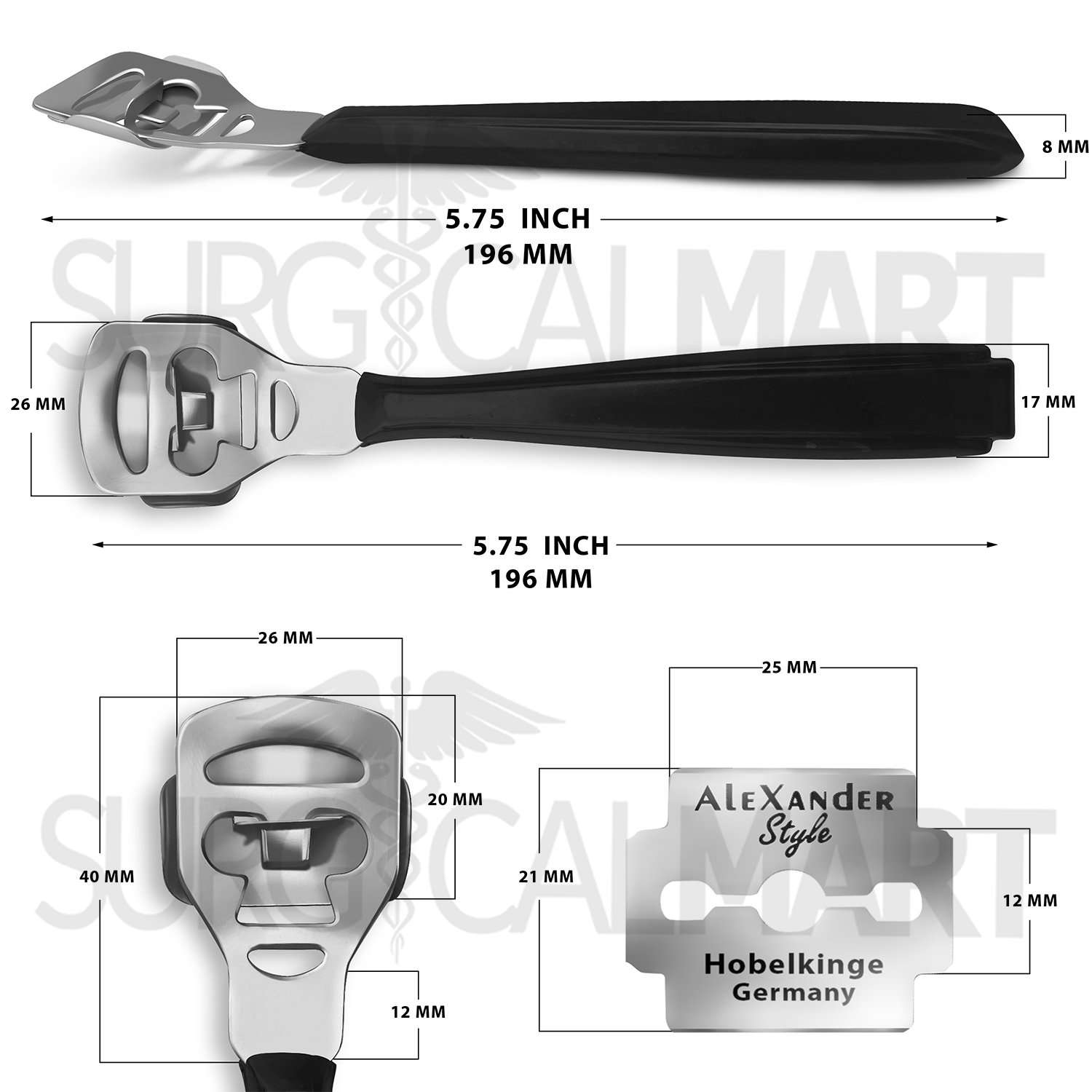 foot-callus-shaver-10-blades-black-surgicalmart (1)