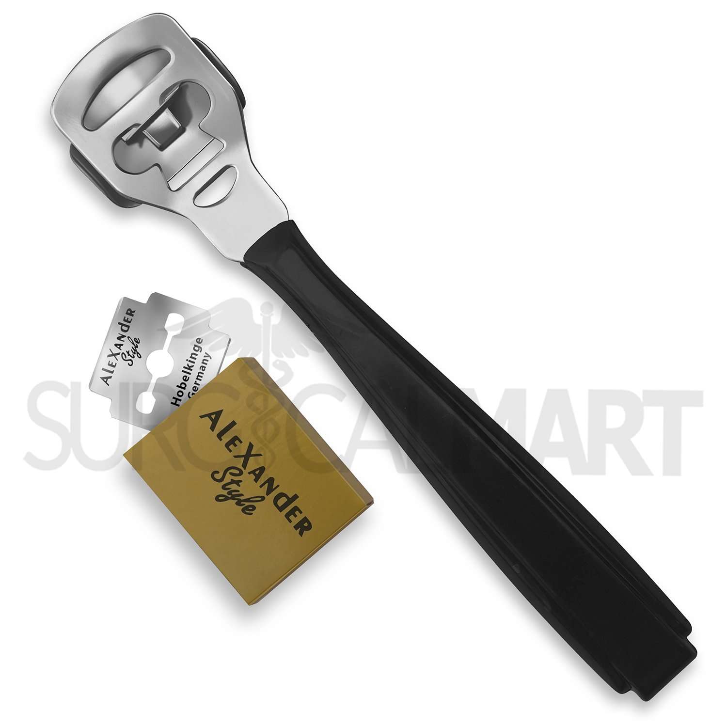 foot-callus-shaver-10-blades-black-surgicalmart