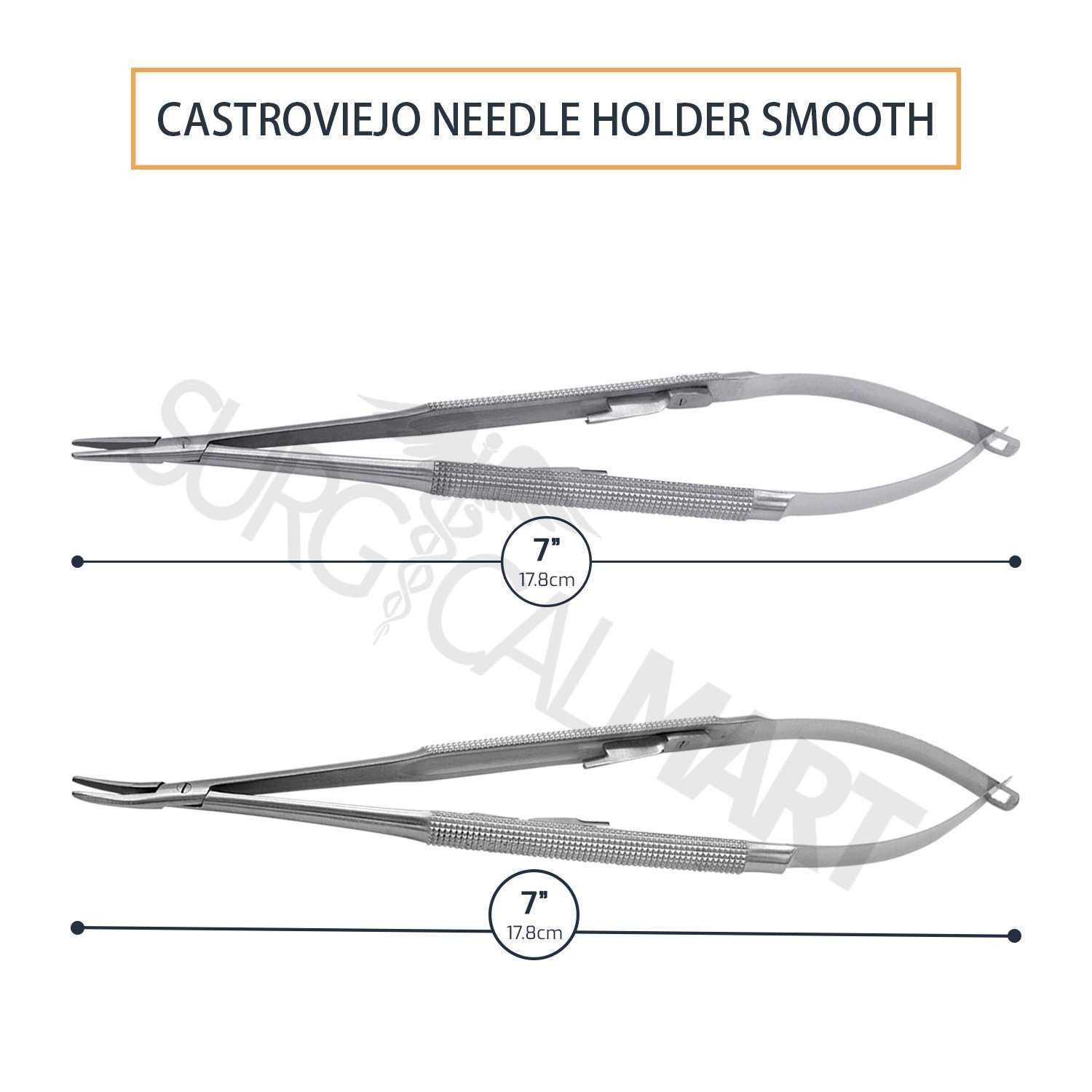 castroviejo-needle-holder-7-inch-str-crvd-smooth-tips-surgicalmart
