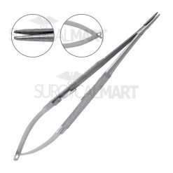 castroviejo-needle-holder-7-str-serrated-tips-surgicalmart