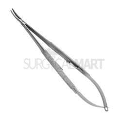 castroviejo-needle-holder-curved-smooth-tips-surgicalmart (1)