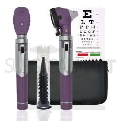 fiber-optic-otoscope-ophthalmoscope-set-purple-surgicalmart