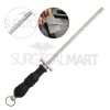 knife-sharpening-horning-steel-rode-8inch-black-handle-surgicalmart
