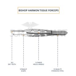 bishop-harmon-tissue-forceps-3-5-standard-0.7mm-tips-features-surgicalmart