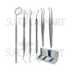 7pcs-dental-examination-kit-with-sterilization-cassette-surgicalmart