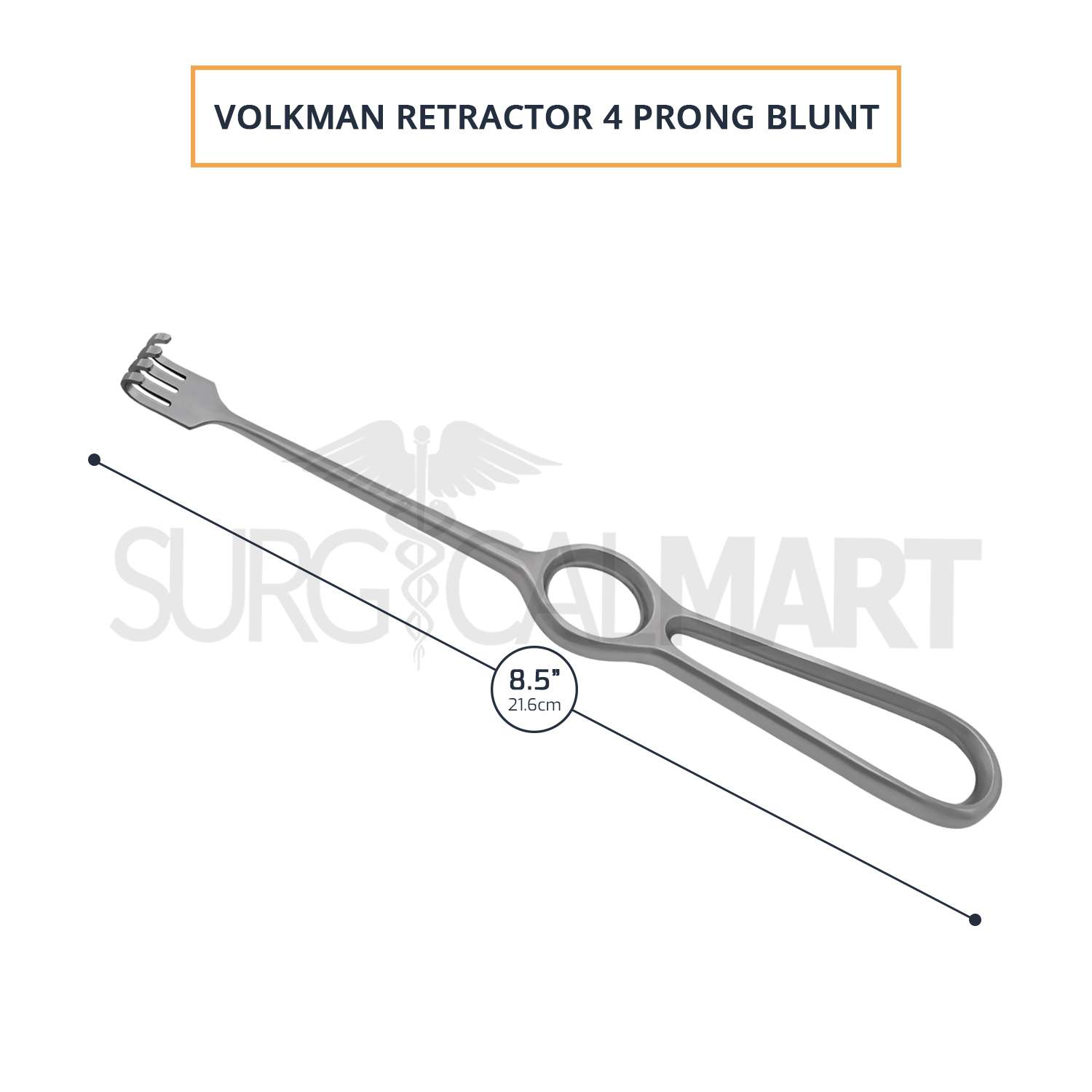 volkman-retractor-8-5-blunt-4-prongs-size-info-surgicalmart