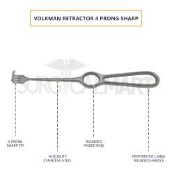volkman-retractor-8-5-sharp-4-prongs-features-surgicalmart