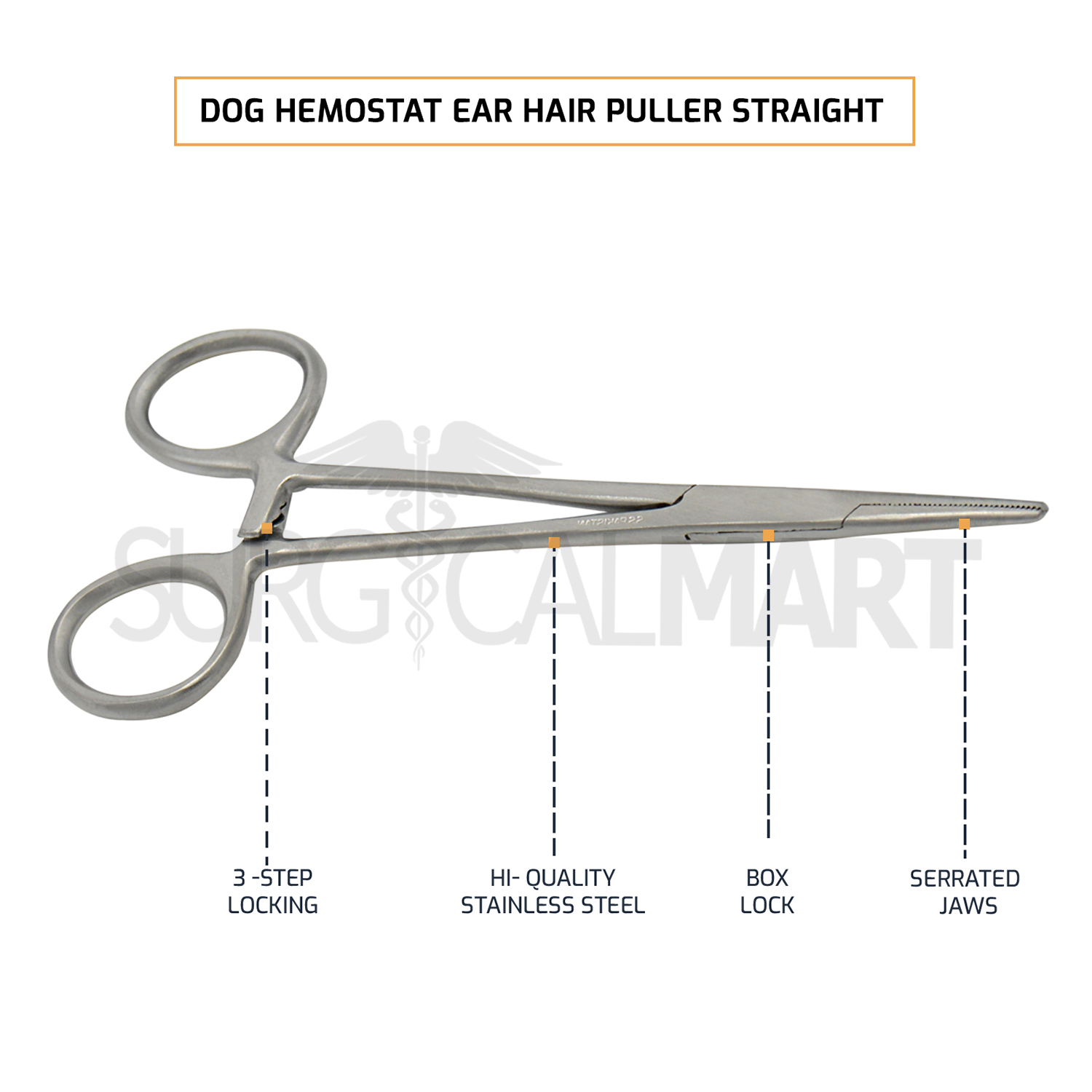 dog-hemostat-ear-hair-puller-straight-features-surgicalmart